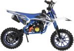 49cc Kids Dirt Bike, Mini Dirt Bike Gas Powered Off-Road Trail Bike, 2-Stroke Mini Motorcycle for Kids and Adults with Front and Rear Disc Brakes, Max Speed 40KM/H - Image 6
