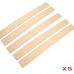 通用 Wooden Bed Slats Replacement - 5 Pack (39.3"L x 2.08"W x 0.33"H), Modern Style, Easy Assembly, No Tools Required - Image 4