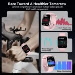 Smart Watch with Alexa Built-in, 1.83" HD Touchscreen Fitness Tracker, Bluetooth Notifications/Calls, IP68 Waterproof, 120+ Sport Modes, 24/7 Heart Rate & Sleep Monitor for iPhone Android iOS (Pink) - Image 4