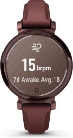Garmin Lily 2, Small and Stylish Smartwatch, Hidden Display, Patterned Lens, Up to 5 Days Battery Life, Mulberry - Image 4