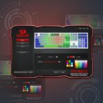 Redragon K668 RGB Gaming Keyboard, 108 Keys Wired Mechanical Keyboard w/Extra 4 Hotkeys, Sound Absorbing Foams, Upgraded Hot-swappable Socket, Mixed Color Keycaps x 2 Sets, Red Switch - Image 6