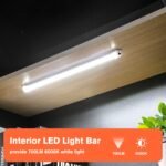12V Interior LED Light Bar, DC 12V LED Light Strip w/Switch for Car, Trailer, Truck Bed, Van, RV, Cargo, Boat, Cabinet, Slim Enclosed Trailer Lights Fixture, 12 Volt Led Lighting (700LM 6000K) - Image 5