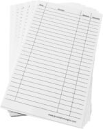 Dog Grooming Cards 5X8 Inch (100 Pack 8 X 5 inch) Groomer Client Profile Service Record Clip Card for Professional Pet and Cat Groomers, Kennel Care - Image 3