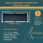 RV Step Covers Boot Brush Cleaner for Camper & Trailer - TrailScrubber | Universal Bristle Mat Scrubs Dirt & Mud - Image 5