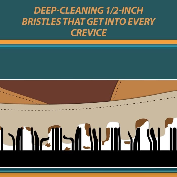 RV Step Covers Boot Brush Cleaner for Camper & Trailer - TrailScrubber | Universal Bristle Mat Scrubs Dirt & Mud - Image 7
