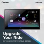 Pioneer DMH-130BT 6.8" Resistive Touchscreen, Double Din – Bluetooth, Backup Camera, USB, FLAC, AM/FM Radio, Short Chassis, 50W x 4 Output, Steering Wheel Input - Image 3