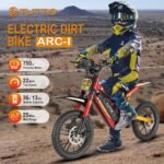 ARC-I 36V Electric Dirt Bike for Kids 5-8, 750W Electric Motorcycle for Kids, 22MPH, Up to 25 Miles, 5-Speed Modes Mini Dirt Bike, 16" Pneumatic Tires, Max Weight 165LBS - Image 3