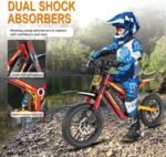 ARC-I 36V Electric Dirt Bike for Kids 5-8, 750W Electric Motorcycle for Kids, 22MPH, Up to 25 Miles, 5-Speed Modes Mini Dirt Bike, 16" Pneumatic Tires, Max Weight 165LBS - Image 4