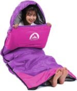 SWTMERRY Sleeping Bag 3 Seasons (Summer, Spring, Fall) Warm & Cool Weather - Lightweight,Waterproof Indoor & Outdoor Use for Kids, Teens & Adults for Hiking and Camping - Image 4