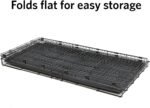 MidWest Homes for Pets Medium Wabbitat Rabbit Cage, Grid Mesh Floor, Removable Tray, Top & Front Door Access, Rust Resistant Finish, No Tools Required - Image 5