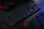 Redragon K580 VATA RGB LED Backlit Mechanical Gaming Keyboard with Macro Keys & Dedicated Media Controls, Hot-Swappable Socket, Onboard Macro Recording (Blue Switches) - Image 6