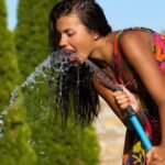 Kohree 25FT RV Water Hose with Storage Bag, 5/8'' Premium Drinking Water Hose Leak Free, No Kink and Flexible Garden Hose for RV, Camper, Truck, Car - Blue - Image 5