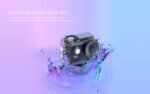 COOAU 4K 20MP Wi-Fi Action Camera External Microphone Remote Control Underwater 40M Waterproof Sport Camera Time Lapse with 2X1200mAh Batteries and 20 Accessories - Image 4