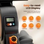 Rowing Machines for Home - Magnetic/Water Rowing Machine with Upgrade 16 Resistance Levels, Max 350 LB Weight Capacity, LCD Monitor and Comfortable Seat Cushion - Image 5