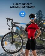 Electric Bike for Adults,36V Built-in Invisible Removable Battery,350W Brushless Motor(Peak 450W) Electric Mountain Bike,26" Tires&Front Fork Suspension,UL Certified 7-Speed - Image 4