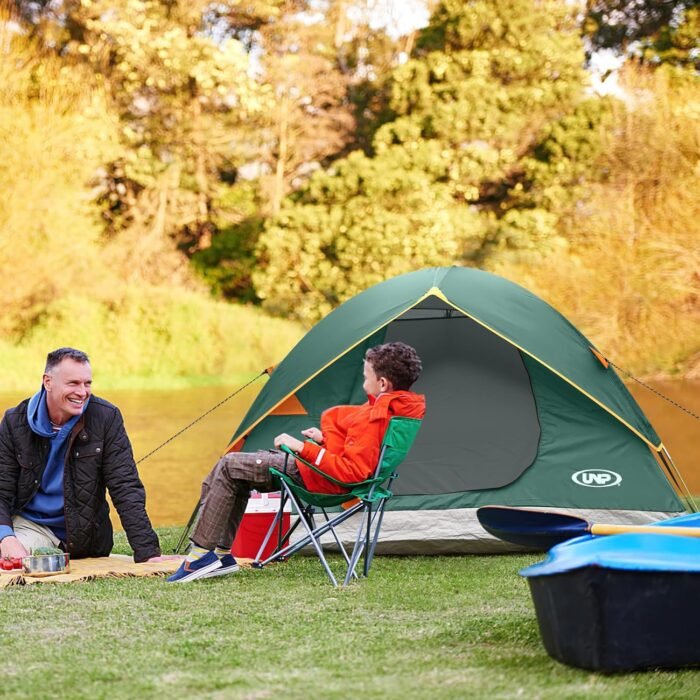 unp Camping Tent 2/3/4/6 Person Dome Tent, Easy to Set Up for Camping, Lightweight Camping Tent, Portable Camping Tent for Outdoor and Backpacking Beaches - Image 6