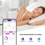 Fitness Tracker with Heart Rate Blood Oxygen Monitor, Activity Tracker Sleep Monitor Health Tracker, Smart Watch Pedometer Step Calories Counter, Fitness Watches for Men Women - Image 5