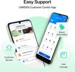 UMIDIGI G9X Unlocked Cell Phone,6.75" 90Hz Display Smart Phone,Android 14,5000mAh,Octa-Core 8(4+4)+64GB 1TB,Face ID Unlock,4G Dual SIM Phone,GPS,FM Radio,Show captions,Unlocked Android Phones - Image 6