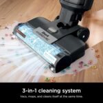 Shark HydroVac MessMaster Wet Dry Vacuum Cleaner, Cordless, 3-in-1 Vacuum Mop All in One & Self-Cleaning System, Lightweight, Powerful Suction, for Hard Floors & Area Rugs, Stone, WD261,Rose Gold - Image 3
