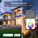 THIRDREALITY Smart Color Bulb ZL1,Zigbee hub Required,Compatible with Home Assistant(ZHA&Z2M),SmartThings,Aeotec,Homey,Hubitat or Echo Devices with Built-in Zigbee hub,A19 RGBCW Bulb,800 Lumens - Image 4