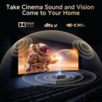4K Projector with Netflix& Dolby Audio, 1200ANSI Auto Focus&6D Keystone Kogata Smart Projector with Built in Apps Outdoor Movie Proyector with WiFi 6 Bluetooth for Home Theater UPGRADE - Image 5
