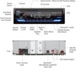 JVC KD-SX27BT Car Stereo with Bluetooth, 100W Digital Media Receiver, 1.5A USB to Charge Devices, Single DIN Head Unit, AM/FM, Aux-in, JVC Remote App - Image 4