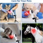 Cold Laser Therapy Device for Humans & Dogs, 4x808nm + 14x650nm Red Light Therapy for Body Pain Relief, Handheld lllt Near Infrared Light Wand with Stand for Joint, Back, Knee, Muscle Use - Image 7