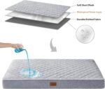 WNPETHOME Orthopedic Dog Beds for Large Dogs, Extra Large Waterproof Dog Bed with Removable Washable Cover, Egg Crate Foam Pet Bed, XL Dog Crate Bed - Image 5