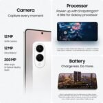SAMSUNG Galaxy S25 Edge Cell Phone, 256 GB AI Smartphone, Unlocked Android, Night Video, Fast Processor, ProScaler Display, All-Day Battery, 2025, US 1 Yr Manufacturer Warranty, Titanium Silver - Image 5