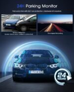 Dash Cam WiFi 2K, Car Camera with APP, External GPS, 1.5'' IPS Screen, Front Dash Camera for Cars, Mini Dashcams, WDR Night Vision, 24H Parking Monitor, Loop Recording, G-Sensor - Image 4