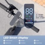 Electric Scooters - 500W/1000W/1500W Peak Motor Electric Scooter Adults, 18/28 Max MPH, 21/25/28 Miles Range, 8.5’’/9.3‘’/10‘’ Tire, Portable& Foldable Commuting E-Scooter - Image 5