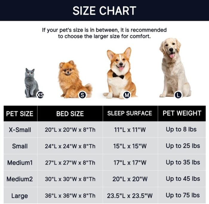 WESTERN HOME WH Calming Soft Round Dog & Cat Bed, Anti-Anxiety Donut Cuddler Warming Cozy Fluffy Faux Fur Plush Cushion Bed for Small Medium Dogs and Cats (20"/24"/27"/30"), Light Grey - Image 5