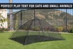Outback Jack Cat Tent Large for Outdoor or Indoor Enclosures - Portable Playhouse Play Tents for Outside or Inside Cats & Small Animals, Kitten House Happy Habitat - Image 3
