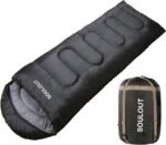 3-4 Season Sleeping Bag for Adults & Kids, Lightweight Warm Cold Weather Camping Bag with Waterproof Compression Sack – Portable for Hiking, Backpacking, Traveling & Outdoor Adventures - Image 2