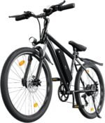 35-Speed Electric Bike for Adults 750W 26" Tire Commuting Electric Mountain Bike 20MPH Range 55+ Miles 374.4Wh Removable Battery Front Fork Suspension Fenders Lightweight Electric Bicycle - Image 2