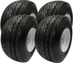 4-Pack 8" 18X8.50-8 18/8.5-8 White Golf Cart Wheels Tires Fit Club Car, Cushman, EZ-GO, Yamaha - 2 YEAR WARRANTY - Image 2