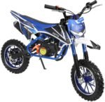 49cc Kids Dirt Bike, Mini Dirt Bike Gas Powered Off-Road Trail Bike, 2-Stroke Mini Motorcycle for Kids and Adults with Front and Rear Disc Brakes, Max Speed 40KM/H - Image 2