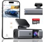 4K Dash Cam Front, Built-in 5G WiFi, 64GB Card Included, Dash Camera for Cars, Mini Dashcam with Super Night Vision, Loop Recording, G-Sensor, 24 Hours Parking Monitor, Support 256GB Max - Image 2