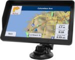 9'' GPS Navigator for Car Truck RV - Touchscreen Navigation System with Sun Visor, 2025 North America Maps Free Lifetime Updates, Voice Guidance, Speed Alert, GPS Navigation for All Vehicles - Image 2