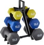 Amazon Basics Neoprene Dumbbell Hand Weights for Exercise and Muscle Toning - Image 2