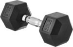 Amazon Basics Rubber Hex Dumbbell Hand Weight - Image 2
