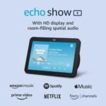 Amazon Echo Show 8 (newest model), With Spatial Audio, Smart Home Hub, and Alexa, Charcoal - Image 2