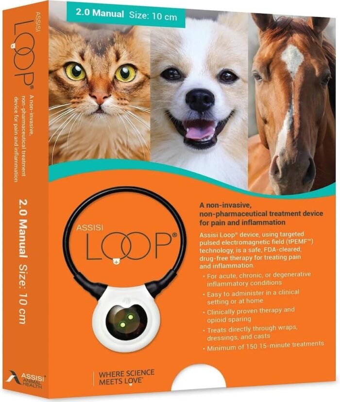 Assisi Loop 2.0 Manual tPEMF Device for Dogs, Cats, and Horses (10 cm) - Image 2