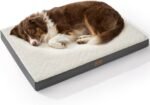 Bedsure Dog Beds Large Sized Dog - Orthopedic Flat Pet Beds with Removable Washable Cover, Egg Crate Foam Puppy Mat, Suitable for Pet Up to 65 lbs - Image 2
