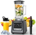 Blenders for Kitchen, 2000W Professional Grade High-Speed Countertop Blender with 68oz Pitcher & 27oz To-Go Cup for Smoothies, Ice, and Frozen Fruit, BPA-Free, Dishwasher Safe - Image 2