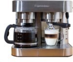 Combination Stainless Steel Espresso + Coffee Maker, 10 cups - Image 2