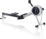 Concept2 RowErg Model D Indoor Rowing Machine with PM5 Monitor, Device Holder, Adjustable Air Resistance, Easy Storage (Gray) - Image 2