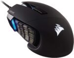 Corsair SCIMITAR RGB ELITE Gaming Mouse For MOBA, MMO - 18,000 DPI - 17 Progammable Buttons - iCUE Compatible - Black - Image 2