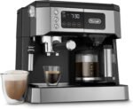 De’Longhi All-in-One Coffee and Espresso Maker Combo with Grinder, Milk Frother, Auto Timer & Dual Heating System – Espresso Machine & Drip Coffee Brewer – All-in-One Stainless Steel Barista Machine - Image 2