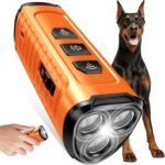 Dog Bark Deterrent Device 3X Anti Barking Device for Dogs, 5 Modes Stop Neighbors Dog Barks No More Safe for All Dogs 50FT Bark Control Indoor Outdoor with Flashlight,Dog Training Device - Image 2